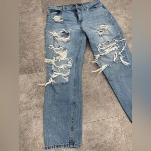 Aeropostale Distressed Mom Jeans